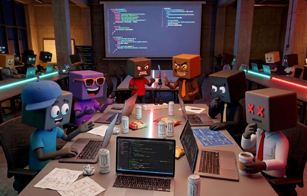 Collaborative coding — build together