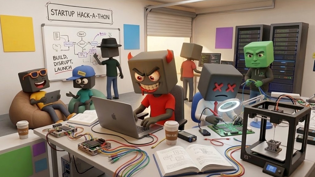 Startup Hack-a-thon — build, disrupt, launch